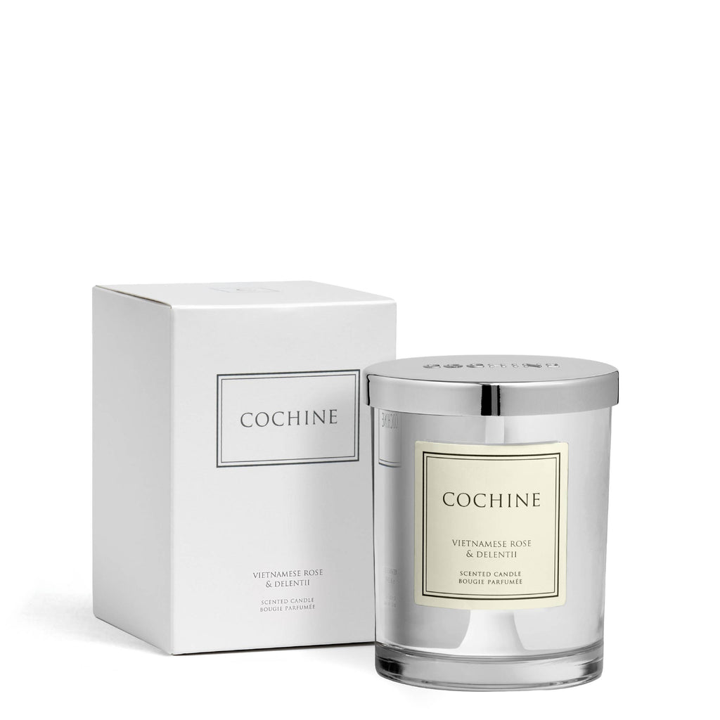 Discover Cochine's Rose & Delentii Luxury Scented Candles