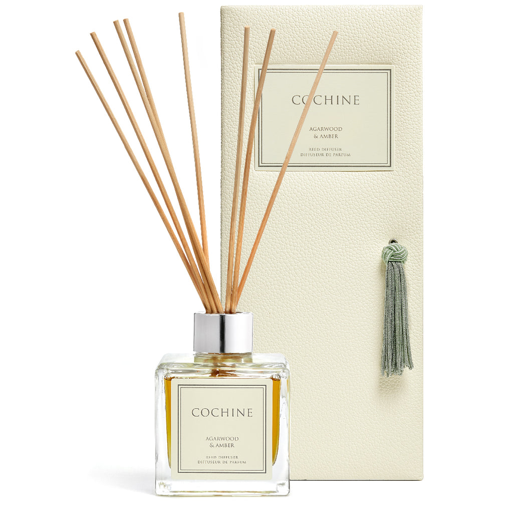Discover Cochine's Agarwood & Amber Reed Diffusers